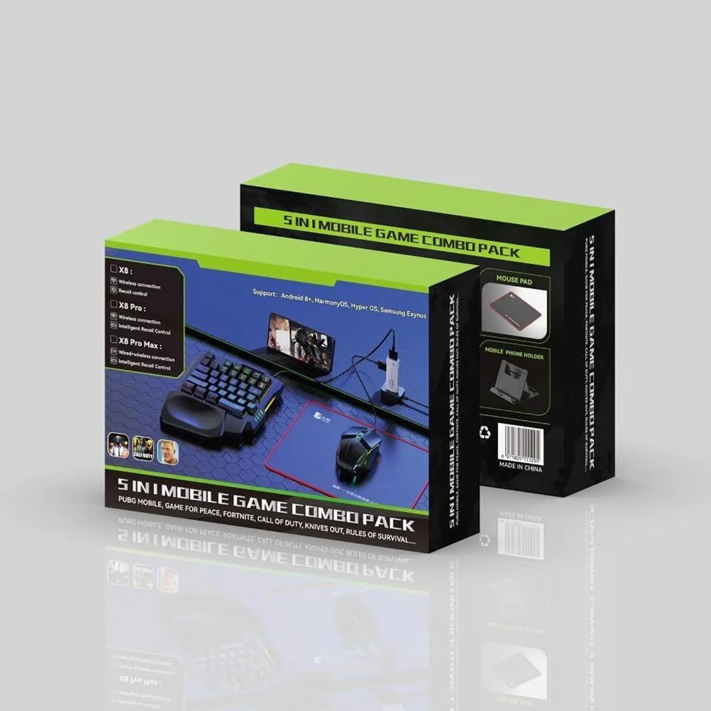 X8 5 in 1 mobile game combo pack