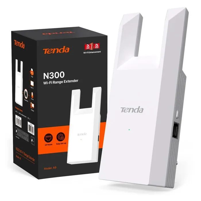 Tenda Wi-Fi Range extender N300 - A9