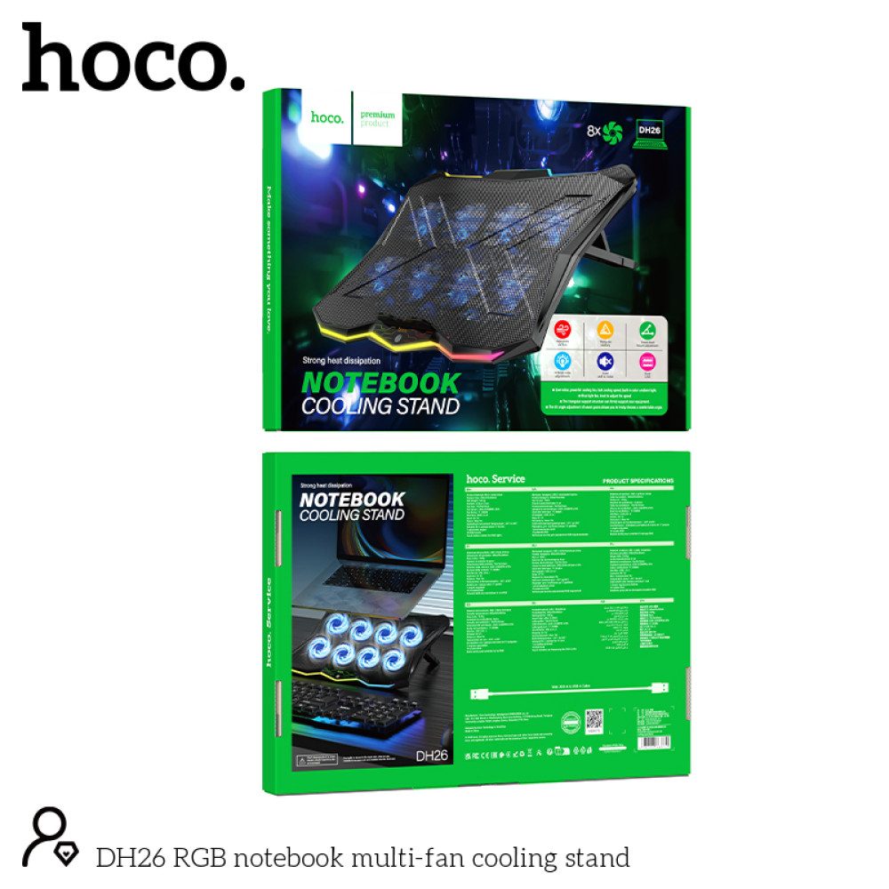 Hoco notebook cooling stand DH26