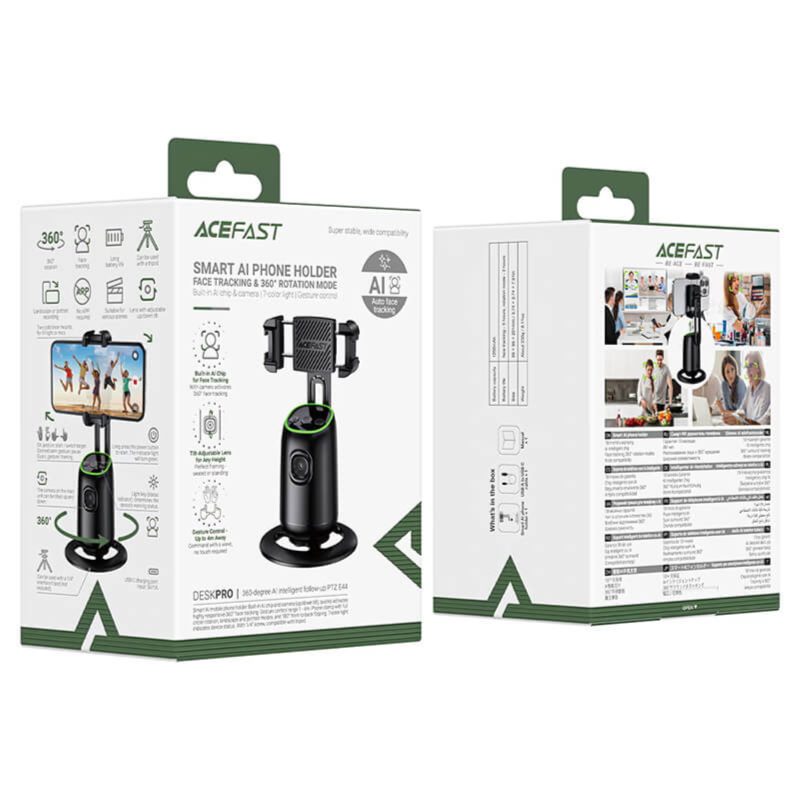 Ace fast smart Ai phone holder face tracking- E44